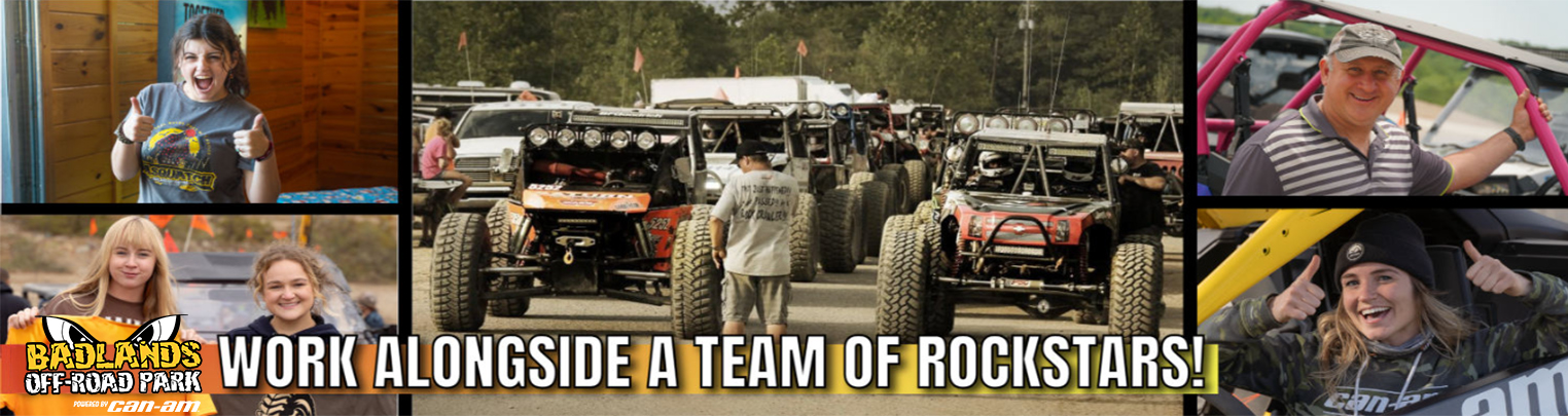 Badlands Off Road Park Employment